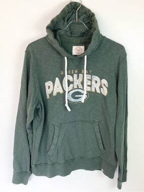 ‘47 Brand Vintage Style Green Bay Packers Hoodie - Green - XL